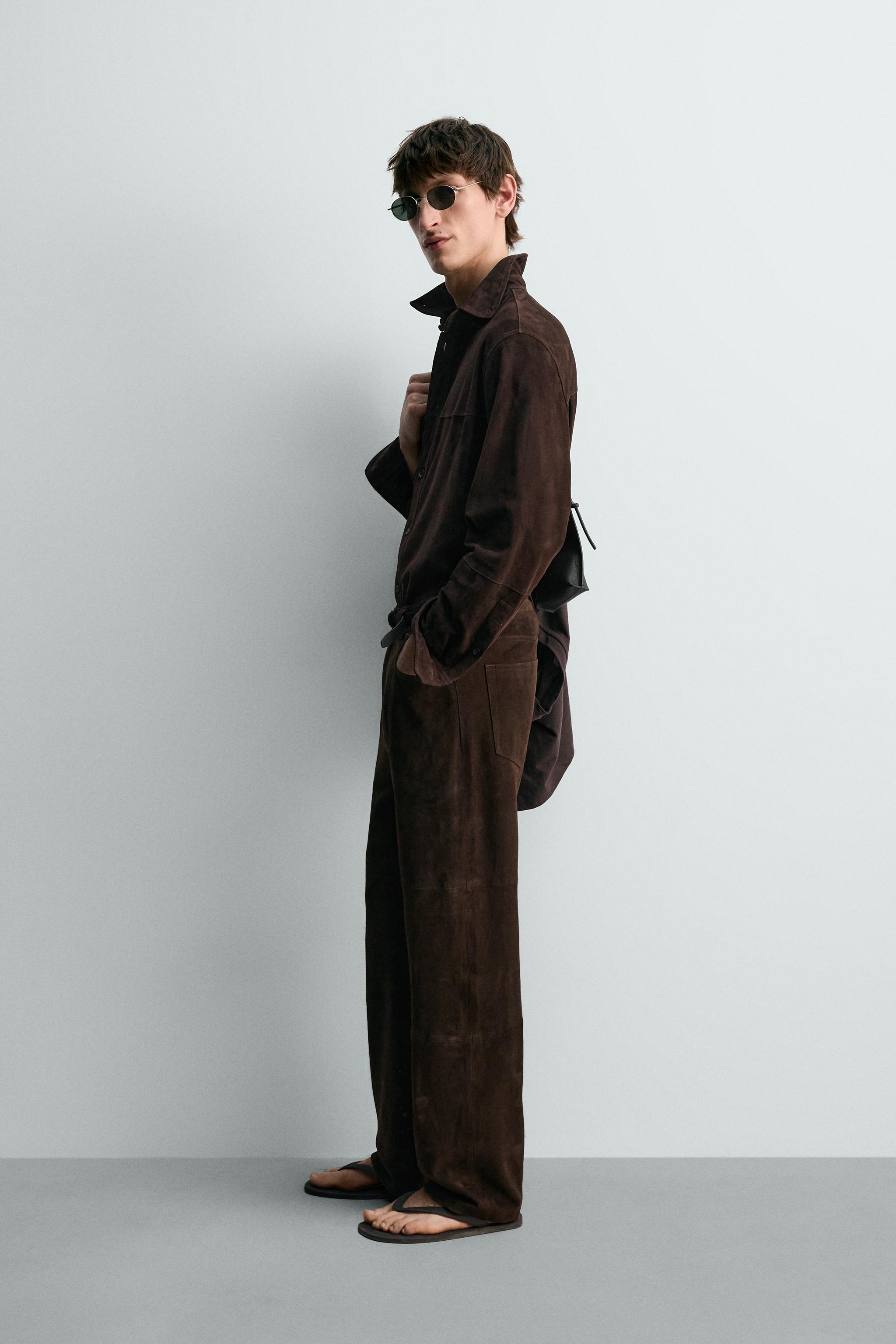 SUEDE LEATHER SHIRT